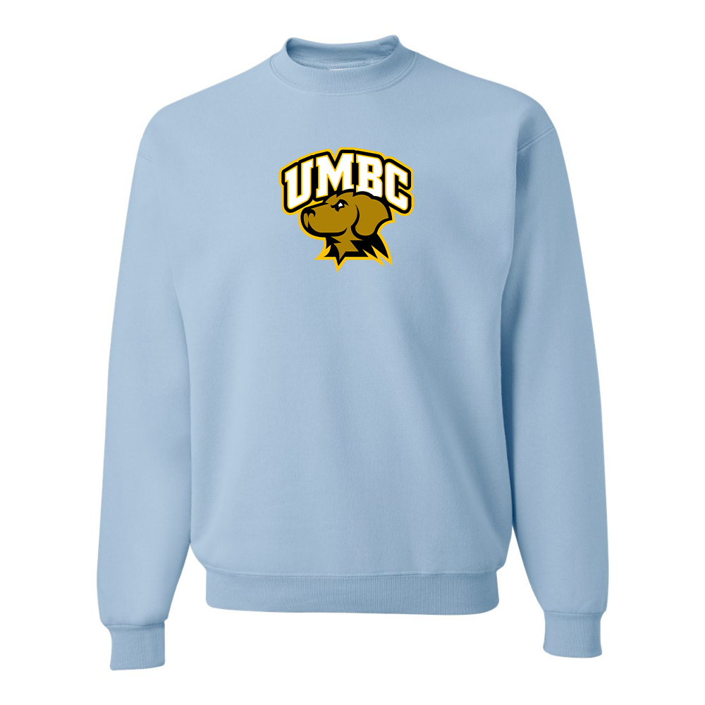 Men's UMBC Retrievers JERZEES NuBlend Crewneck Sweatshirt